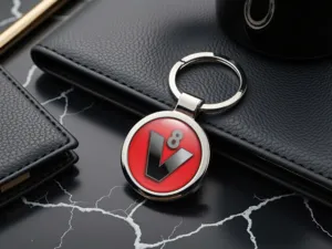 Keyfob Metallic Durable Style